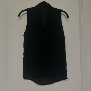Black Turtleneck Tank